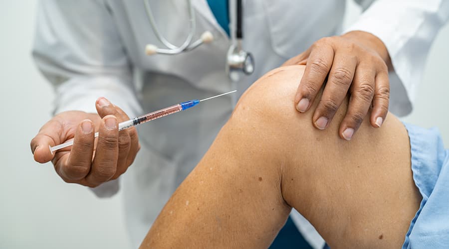 Viscosuplementación en rodilla y hombro